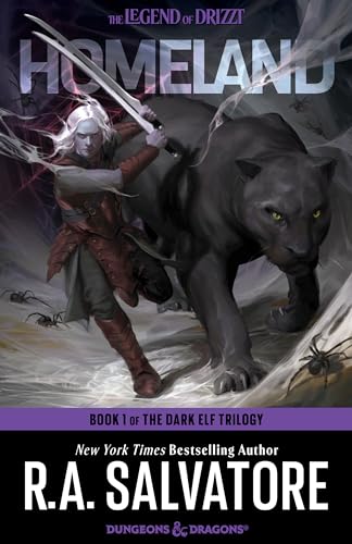 Homeland (Forgotten Realms: The Dark Elf Trilogy, #1; Legend of Drizzt, #1) book cover