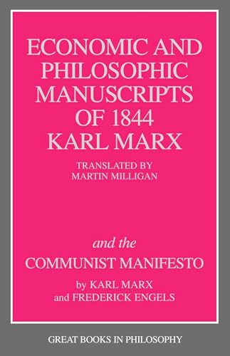 Economic & Philosophic Manuscripts of 1844 book cover