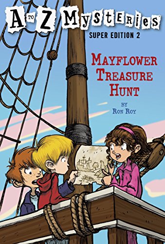 Mayflower Treasure Hunt (A to Z Mysteries: Super Edition, #2) book cover
