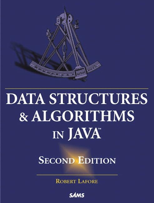 Data Structures and Algorithms in Java book cover
