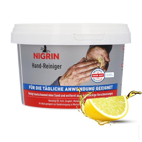 NIGRIN Handwaschpaste 500ml - hautschonend entfernt hartnäckige Verschmutzungen