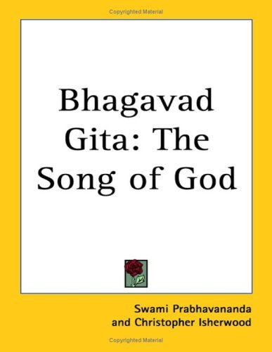 Bhagavad Gita For Beginners: The Song Of God In Simplified Prose book cover