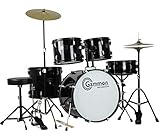 Gammon Percussion Full Size Complete Adult 5 Piece Drum Set