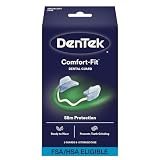 DenTek Comfort-Fit Dental Guard, Mouth Guard for Grinding Teeth at Night, Pack of 2 Guards & 1 Storage Case