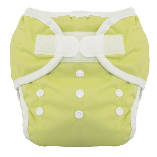 Thirsties Duo Diaper, Honeydew, Size Two