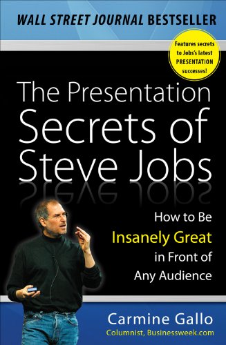 The Presentation Secrets of Steve Jobs book cover