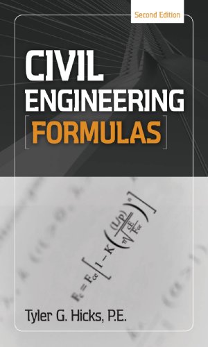 Civil Engineering Formulas (Pocket Guide) book cover
