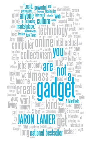 You Are Not a Gadget book cover