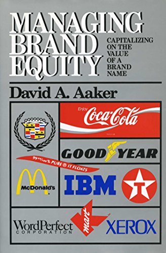 Managing Brand Equity book cover