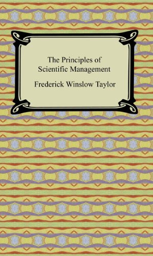 The Principles of Scientific Management book cover