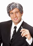 Costume Culture Men S Silver Fox Wig Grey One Size