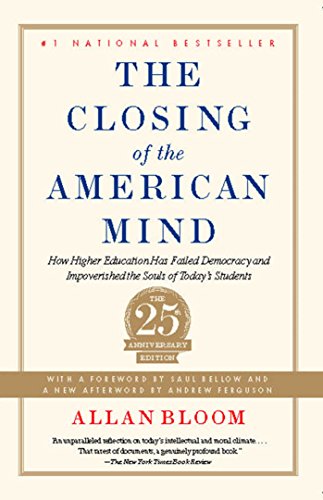 The Closing of the American Mind book cover