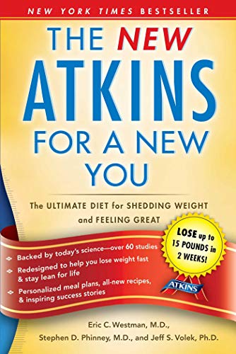 The New Atkins for a New You: The Ultimate Diet for Shedding Weight and Feeling Great book cover