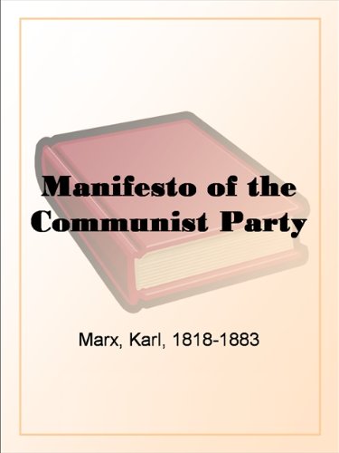 The Communist Manifesto book cover