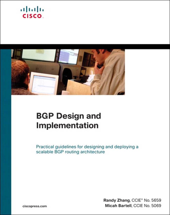 BGP Design and Implementation book cover