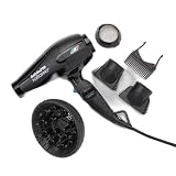 BaBylissPRO Hair Dryer, Nano Titanium Portofino 2000-Watt Blow Dryer, Hair Styling & Appliances, Black, BPOR1