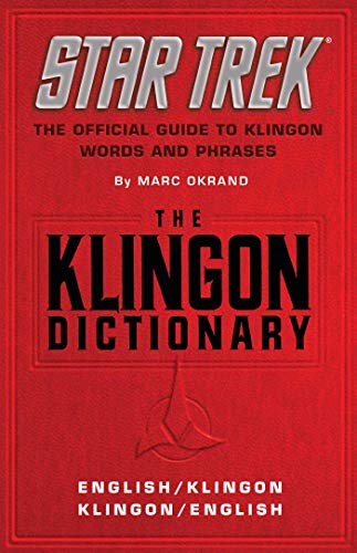 The Klingon Dictionary book cover
