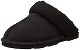 BEARPAW Loki Ii 2 - Women's Sheepskin Slippers Black - 11 Medium