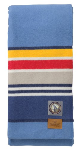 Pendleton National Park Blanket Queen 90x90, Yosemite Light Blue