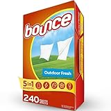 Bounce Outdoor Fresh Fabric Softener Sheets 240 Count