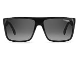 Carrera unisex adult Carrera 5039/S Sunglasses, Black/Dark Gray Gradient, 58mm 16mm US