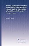 Arsenic Determination By The Silver Diethyldithiocarbamate M