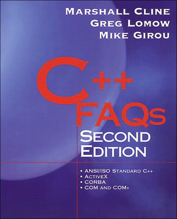 C++ FAQs book cover
