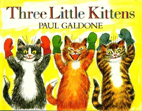 Three Little Kittens book cover