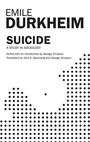 Suicide: A Study in Sociology book cover