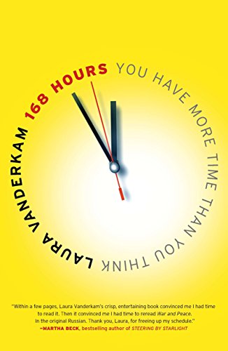168 Hours: You Have More Time Than You Think book cover