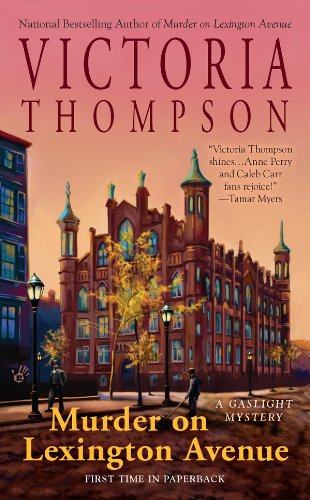 Murder on Lexington Avenue (Gaslight Mystery, #12) book cover