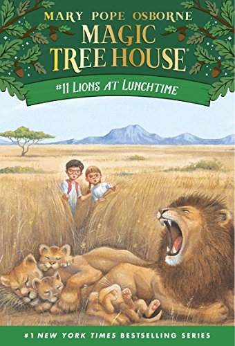 Lions at Lunchtime (Magic Tree House, #11) book cover