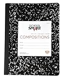 School Smart Hard Cover Composition Book Unruled 9 3 4 X 7 1