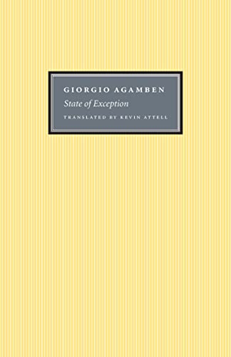 State of Exception book cover