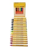School Smart Classic Crayon Set With Tuck Box For Schools Ho