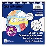 Pacon Corporation Pac4750 White Drawing Ppr Spiral 9X9
