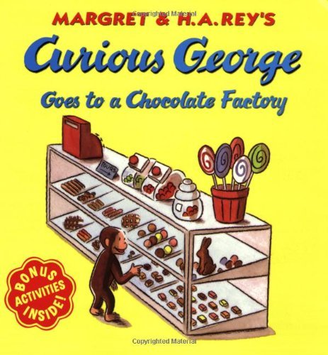 Curious George Goes to a Chocolate Factory book cover