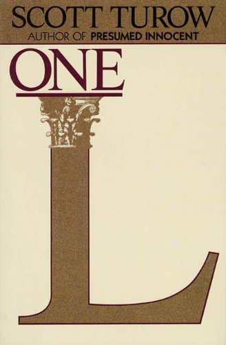 One L: The Turbulent True Story of a First Year at Harvard Law School book cover