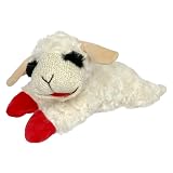 Multipet Lamb Chop Dog Plush Toy Squeaky Toy For Small Mediu