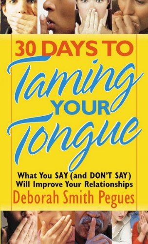 30 Days to Taming Your Tongue book cover