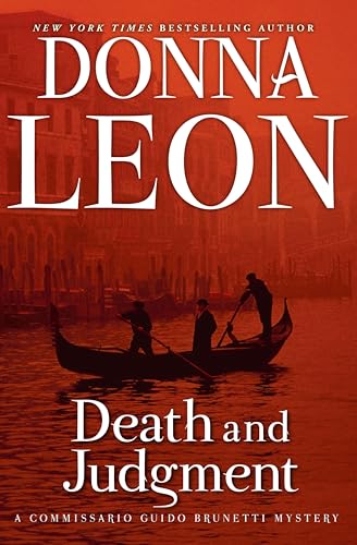 Death and Judgment (Commissario Brunetti, #4) book cover