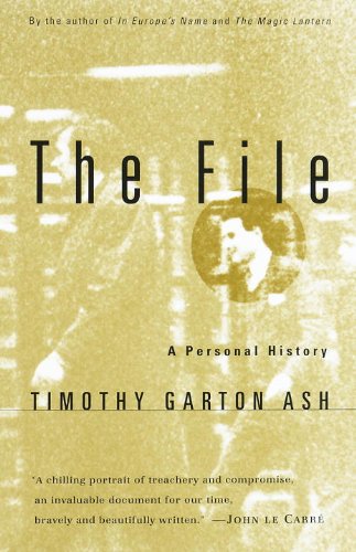 The File: A Personal History book cover