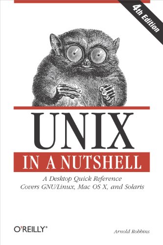 UNIX in a Nutshell: A Desktop Quick Reference - Covers GNU/Linux, Mac OS X, and Solaris book cover