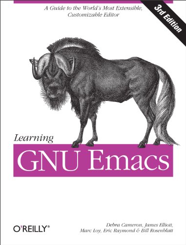 Learning GNU Emacs book cover