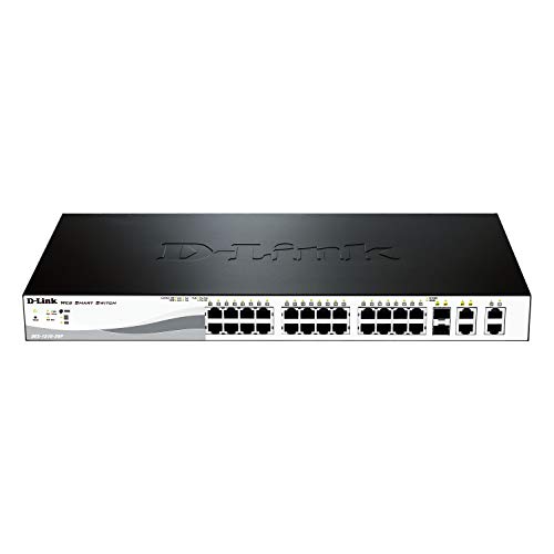 D-Link DES-1210-28P Switch Smart Web Manageable 28 ports Ethernet 10/100mbps ave