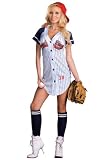 Dreamgirl Women S Sexy And Sporty Baseball Costume Grand Sla