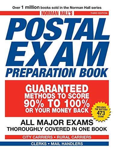 Norman Hall's Postal Exam Preparation Book: Everything You Need to Know... All Major Exams Thoroughly Covered in One Book book cover