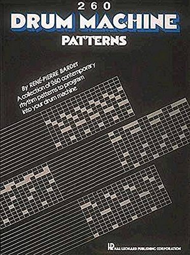 260 Drum Machine Patterns book cover