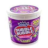 Tootsie Roll Dubble Bubble Gum 300 Count Resealable Tub Of I