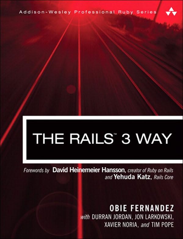 The Rails 3 Way book cover